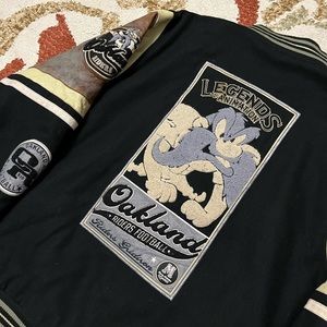 Vintage Y2K Jeff Hamilton Looney Tunes Jacket